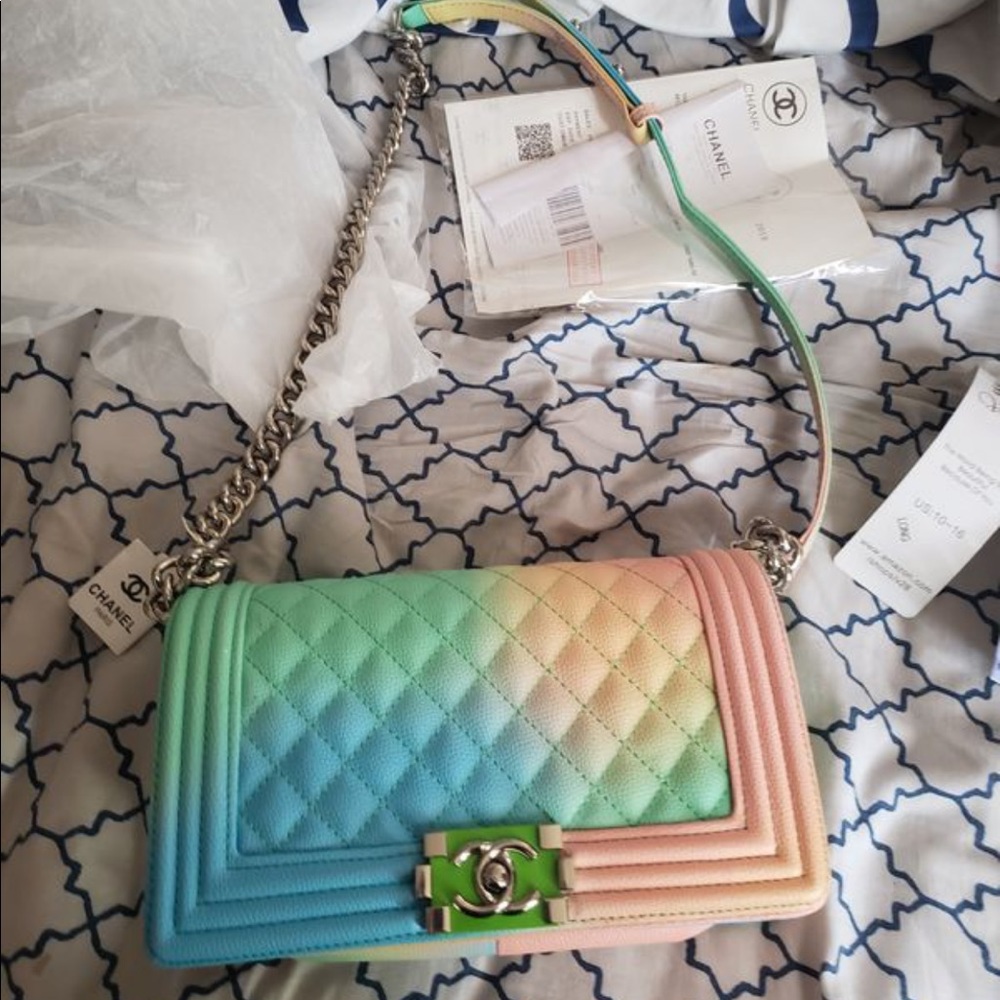 Authentic Chanel purse with receipt and prove